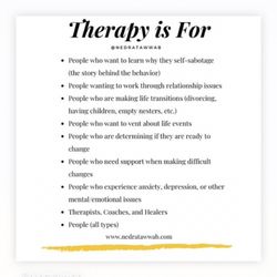 Maria Diaz, LMHC - Therapy!
