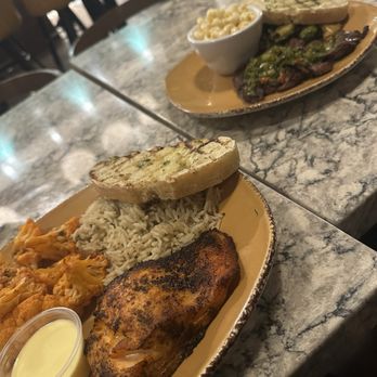 Urban Plates - Sustainable Grilled Salmon Family Meal, Chimichurri Grass Fed Steak - New American Near Me - Long Beach, California Urban Plates - Sustainable Grilled Salmon Family Meal, Chimichurri Grass Fed Steak - New American Near Me - Long Beach, California