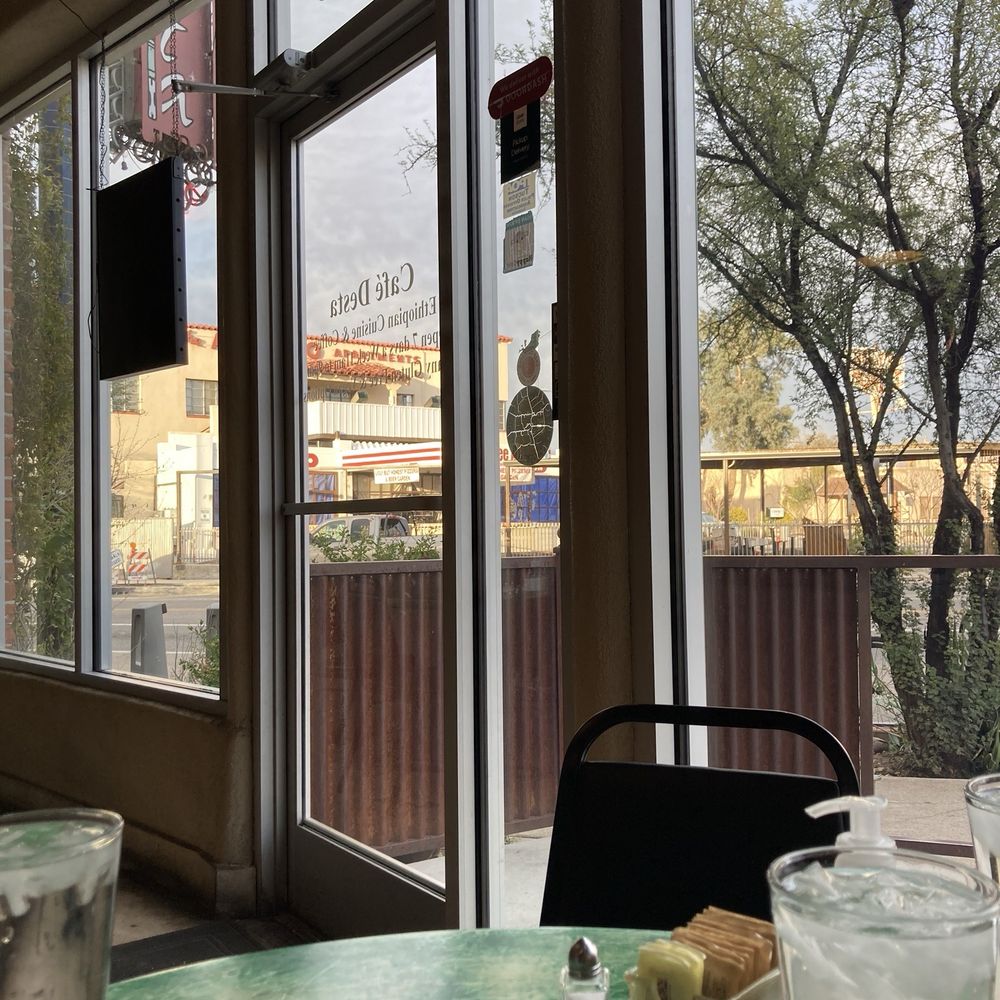 Cafe Desta - a view of the outside of the restaurant - Coffee & Tea Near Me - Tucson, Arizona Cafe Desta - a view of the outside of the restaurant - Coffee & Tea Near Me - Tucson, Arizona
