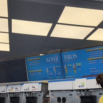 Kohr Bros - Menu as of May 2019 - Ice Cream & Frozen Yogurt Near Me - Ocean City, Maryland Kohr Bros - Menu as of May 2019 - Ice Cream & Frozen Yogurt Near Me - Ocean City, Maryland