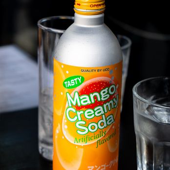 Sushi Bar 29 - UCC Mango Creamy Soda - Japanese Near Me - Santa Barbara, California Sushi Bar 29 - UCC Mango Creamy Soda - Japanese Near Me - Santa Barbara, California