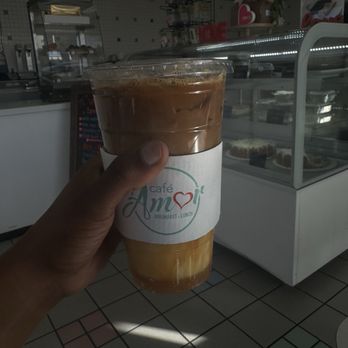 Café Amor - Ice Caramel Macchiato 20 oz - Desserts Near Me - Spring Valley, California