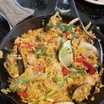 E B Latin Bistro - Paella Del Mar - Cuban Near Me - Plano, Texas