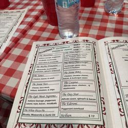 MonDino’s Pizza, Pasta & More - Menu