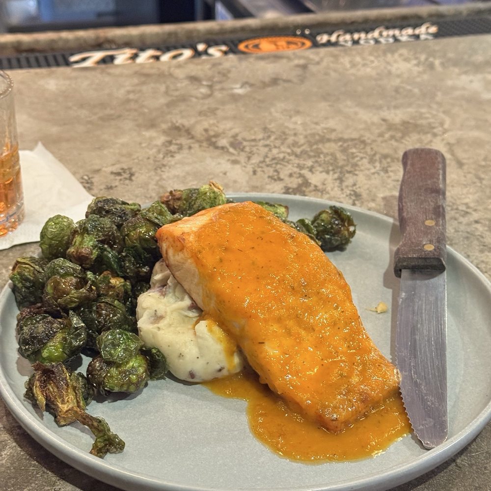 CJ Finz - Cedar Plank Salmon - Seafood Near Me - Manassas, Virginia
