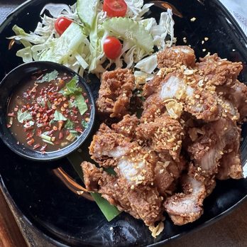 Esaan Northeastern Thai Cuisine - Crispy Pork Belly - Thai Near Me - McLean, Virginia Esaan Northeastern Thai Cuisine - Crispy Pork Belly - Thai Near Me - McLean, Virginia