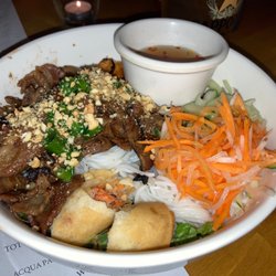 So Ba - Number 34 bun. So delicious with egg rolls and shrimp