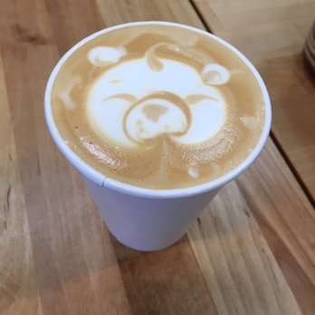 Rogue Wave Coffee - One of Rogue Wave Coffee's talented barista creations. - Coffee & Tea Near Me - Edmonton, Alberta Rogue Wave Coffee - One of Rogue Wave Coffee's talented barista creations. - Coffee & Tea Near Me - Edmonton, Alberta