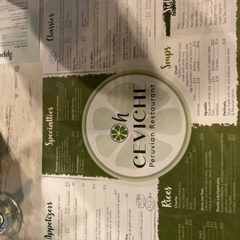 Oh Ceviche - Menu - Peruvian Near Me - Davie, Florida Oh Ceviche - Menu - Peruvian Near Me - Davie, Florida