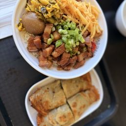 Dry noodle + beef wrap Dry noodle + beef wrap