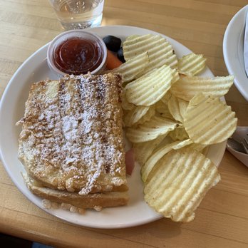 Lotus Up Espresso & Deli - Half Monte Cristo with chips - Coffee & Tea Near Me - Lead, South Dakota