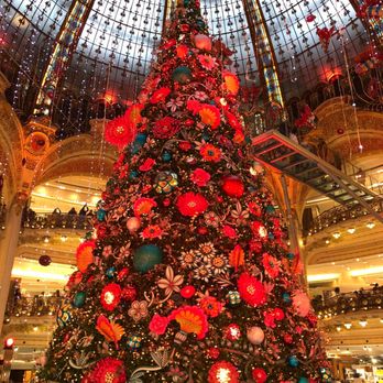 Galeries Lafayette Haussmann - Christmas shopping - Department Stores Near Me - Paris, 75