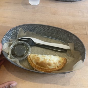 Delicious Denver Food Tours - Empanada at Lazo - Food Tours Near Me - Denver, Colorado Delicious Denver Food Tours - Empanada at Lazo - Food Tours Near Me - Denver, Colorado