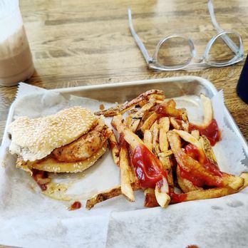 Joy's Grill & Burger House - Chicken sandwich and fries. Good. - Breakfast & Brunch Near Me - Camp Hill, Pennsylvania Joy's Grill & Burger House - Chicken sandwich and fries. Good. - Breakfast & Brunch Near Me - Camp Hill, Pennsylvania
