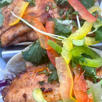 Blue Heron Restaurant - Fish Tacos - New American Near Me - Santa Fe, New Mexico