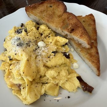 Contessa - Boston - Carbonara scramble - rich and filling - Italian Near Me - Boston, Massachusetts