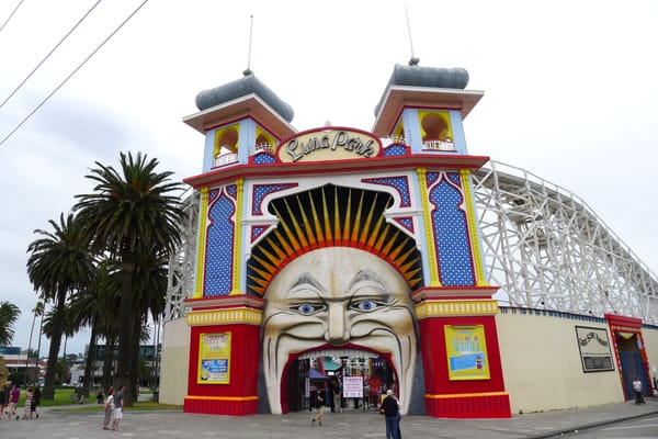 Luna Park Melbourne by null
