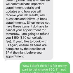 Louisville Center Of Weight Loss - Cancelled appointment but keeping parts of the money