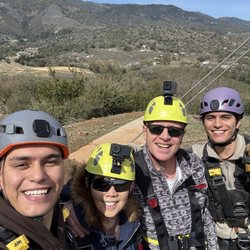 La Jolla Zip Zoom Zipline - Our guides Uriel and Ivan. So friendly and sweet