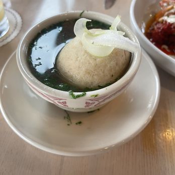 Safta - Duck Matzo Ball Soup - Middle Eastern Near Me - Denver, Colorado