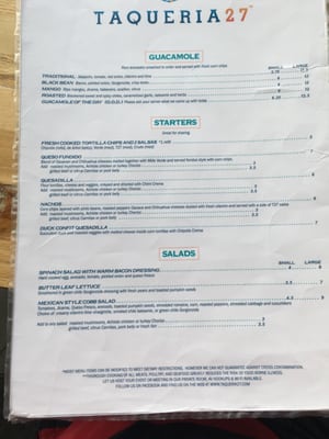 Menu photo 7 Taqueria 27 Holladay, UT Menu photo 7 Taqueria 27 Holladay, UT