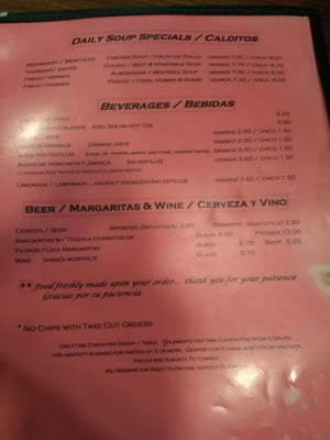 Menu photo 5 El Mesquite Cocina Mexicana Phoenix, AZ Menu photo 5 El Mesquite Cocina Mexicana Phoenix, AZ