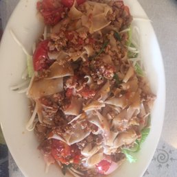 Pad KeeMao - they use ground pork! Pad KeeMao - they use ground pork!
