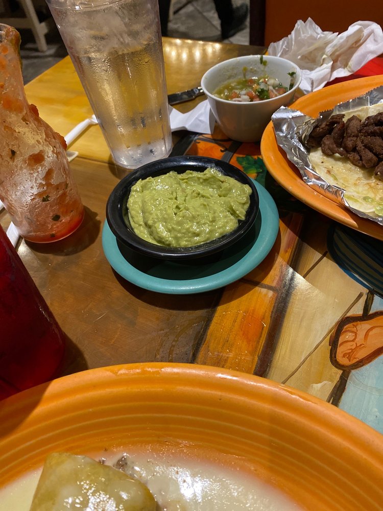 Food from La Fiesta Mexican Restaurant