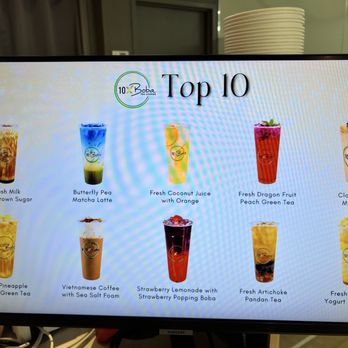 10X Boba Tea Lounge - Top 10 drinks - Bubble Tea Near Me - Houston, Texas 10X Boba Tea Lounge - Top 10 drinks - Bubble Tea Near Me - Houston, Texas
