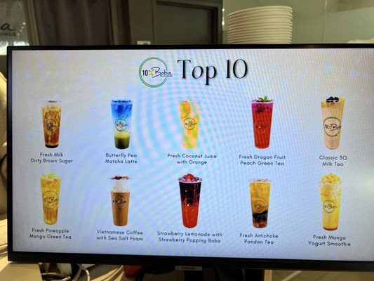 Menu photo 4 10X Boba Tea Lounge Houston, TX Menu photo 4 10X Boba Tea Lounge Houston, TX