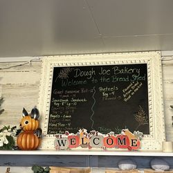 Dough Joe Bakery - Menu