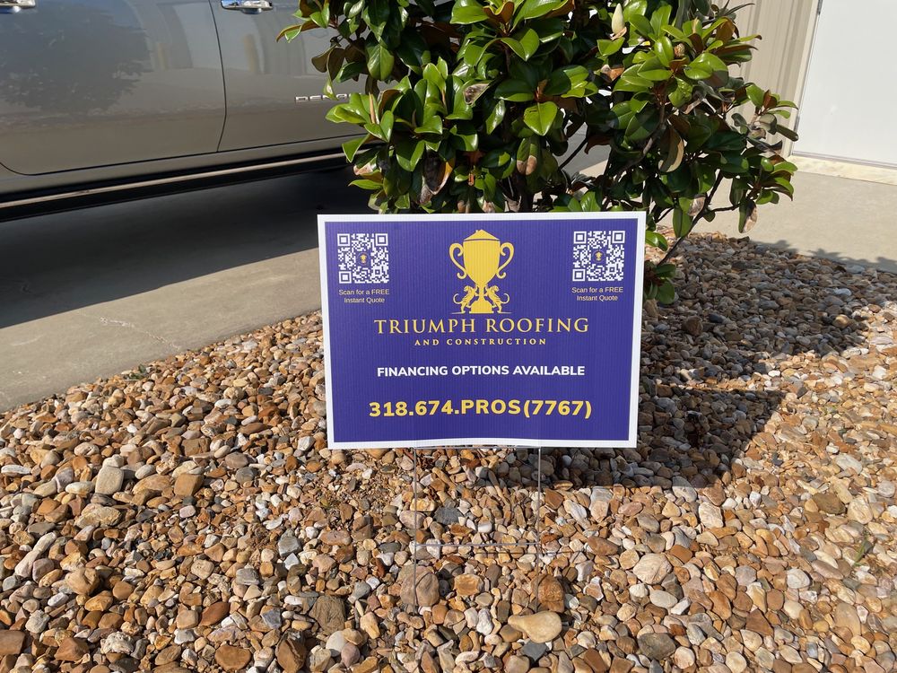 Slide of Triumph Roofing and Construction