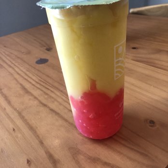 Eightfold Tea Shoppe - Mango/Taro/Passion Slush - Bubble Tea Near Me - Costa Mesa, California Eightfold Tea Shoppe - Mango/Taro/Passion Slush - Bubble Tea Near Me - Costa Mesa, California