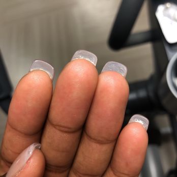 Parkland Nails - Wasn't able to clean out the under shaft due to added too much acrylic - Nail Salons Near Me - Parkland, Florida Parkland Nails - Wasn't able to clean out the under shaft due to added too much acrylic - Nail Salons Near Me - Parkland, Florida