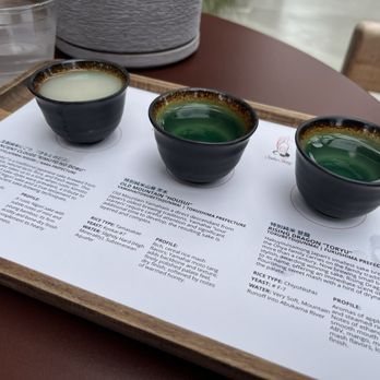 The Third Floor - Sake flight - New American Near Me - San Francisco, California