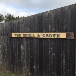 The Skull &. Crown - Watch for the entrance - about 1/3 mile down Storm Drive - on the right