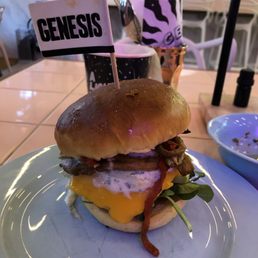 Veganuary burger