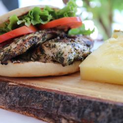 Pogacha Restaurant & Bar - Mediterranean Chicken Sandwich