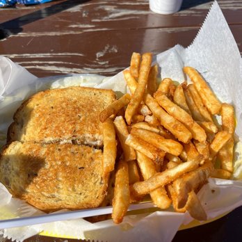 The River's Edge Bar and Grill - Turkey Reuben and Fries - Bars Near Me - Gibsonton, Florida The River's Edge Bar and Grill - Turkey Reuben and Fries - Bars Near Me - Gibsonton, Florida