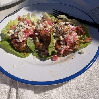 Citrus Fresh Grill - Shrimp tacos - lettuce wrap style - New American Near Me - Walnut Creek, California