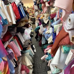 Chicago Fabric Yarn & Button Sales - Fabric Aisle One of Two.