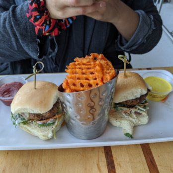 Root Down DIA - Lamb Sliders ($18.50) [C] - New American Near Me - Denver, Colorado