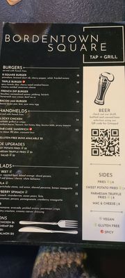Menu photo 2 Bordentown Square Tap + Grill Bordentown, NJ Menu photo 2 Bordentown Square Tap + Grill Bordentown, NJ