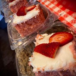 Texas Grill & Cafe - Strawberry Cake made by Jessica
