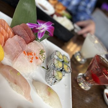 Xaga Sushi - a variety of sushi on a plate - Sushi Bars Near Me - Merrick, New York Xaga Sushi - a variety of sushi on a plate - Sushi Bars Near Me - Merrick, New York