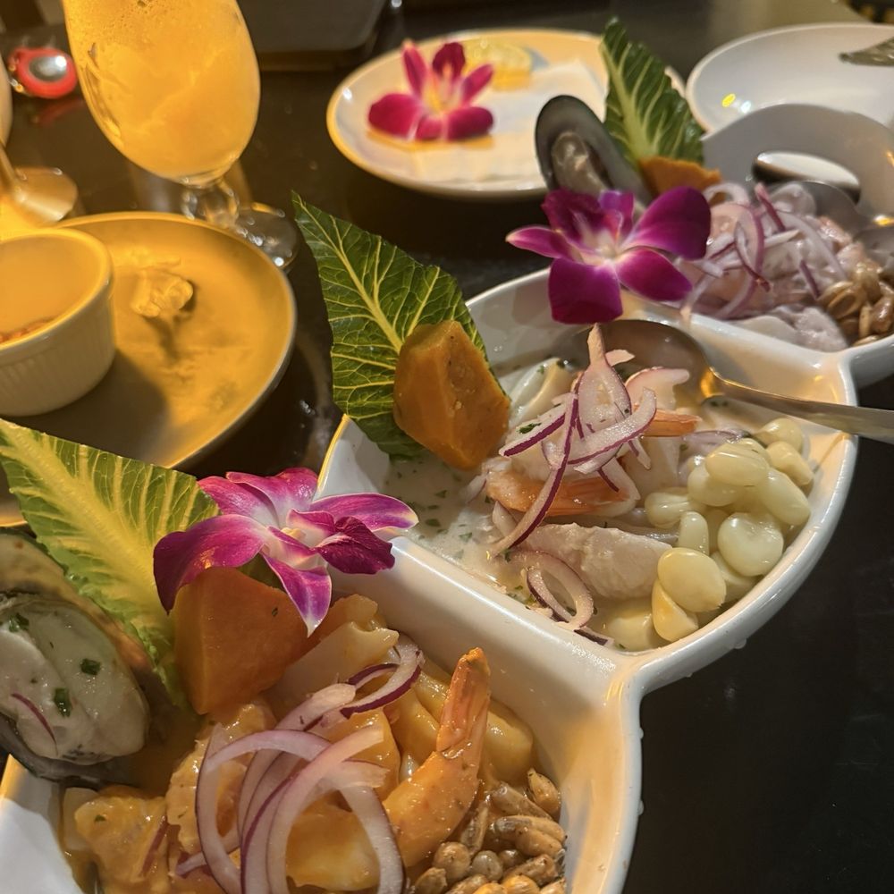 Incas 360 - Ceviche Trio Ceviche - Peruvian Near Me - Port Orange, Florida