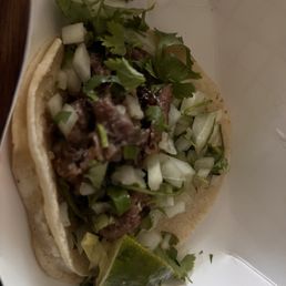 Tacos with lengua Tacos with lengua