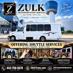 Zulk Transportation - Your Group Travel Solution -- Ride with ZULK. Corporate * Weddings * Hotels * Hospitals * Airports * Group Events.