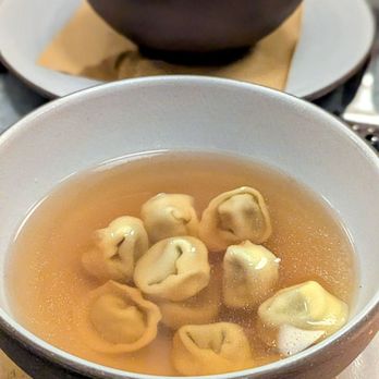 Delfina - Cappeletti all'bollito in Brodo, hen consommé, bollito misto filling - Italian Near Me - San Francisco, California