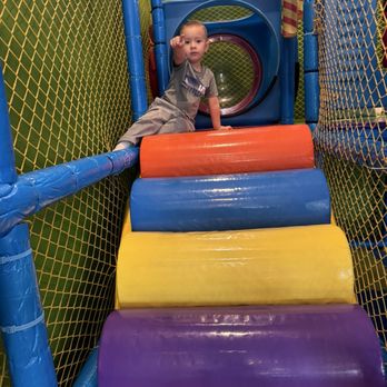 Little Village Play - This is there playground set ! So much fun - Indoor Playcenter Near Me - UPLAND, California
